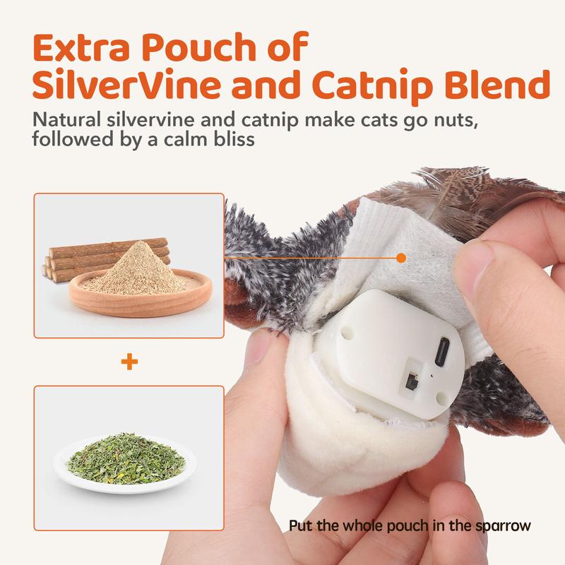 Felora Flappy-Prey Bird Cat Toy