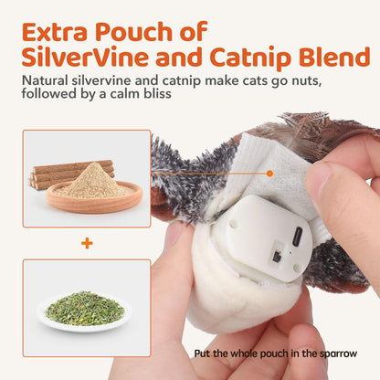 Felora Flappy-Prey Bird Cat Toy